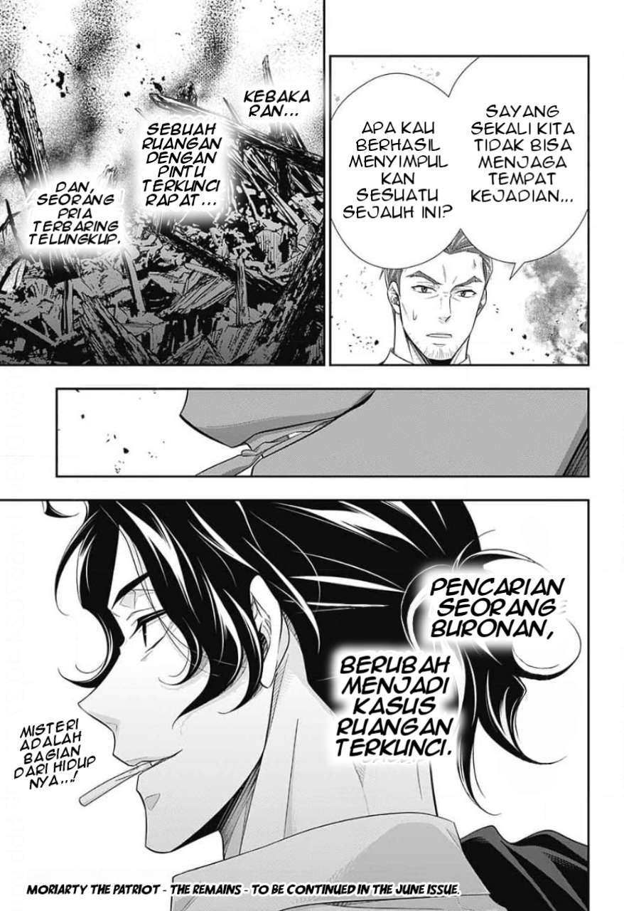 Yuukoku no Moriarty: The Remains Chapter 13 - halaman 36
