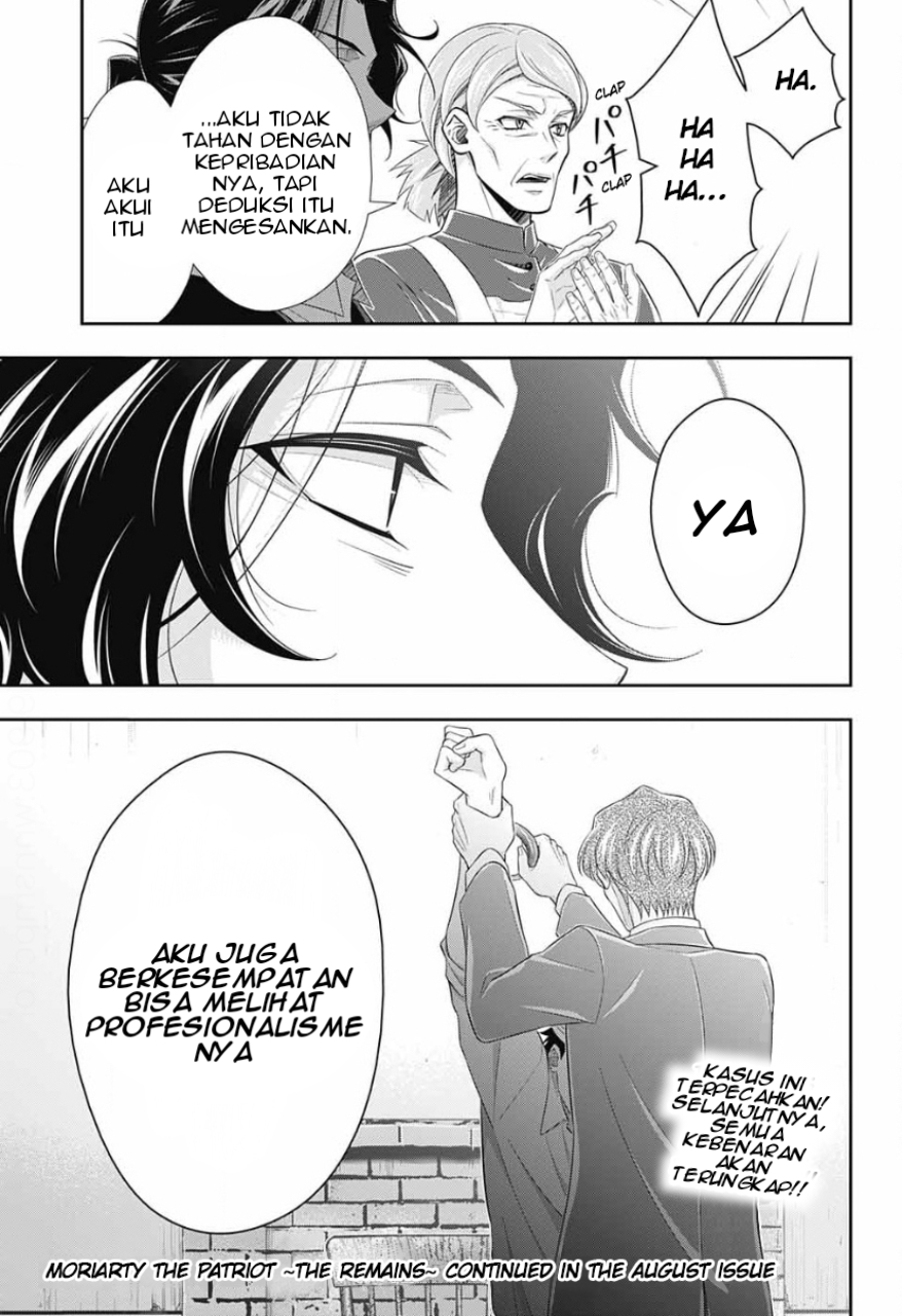 Yuukoku no Moriarty: The Remains Chapter 15 - halaman 36
