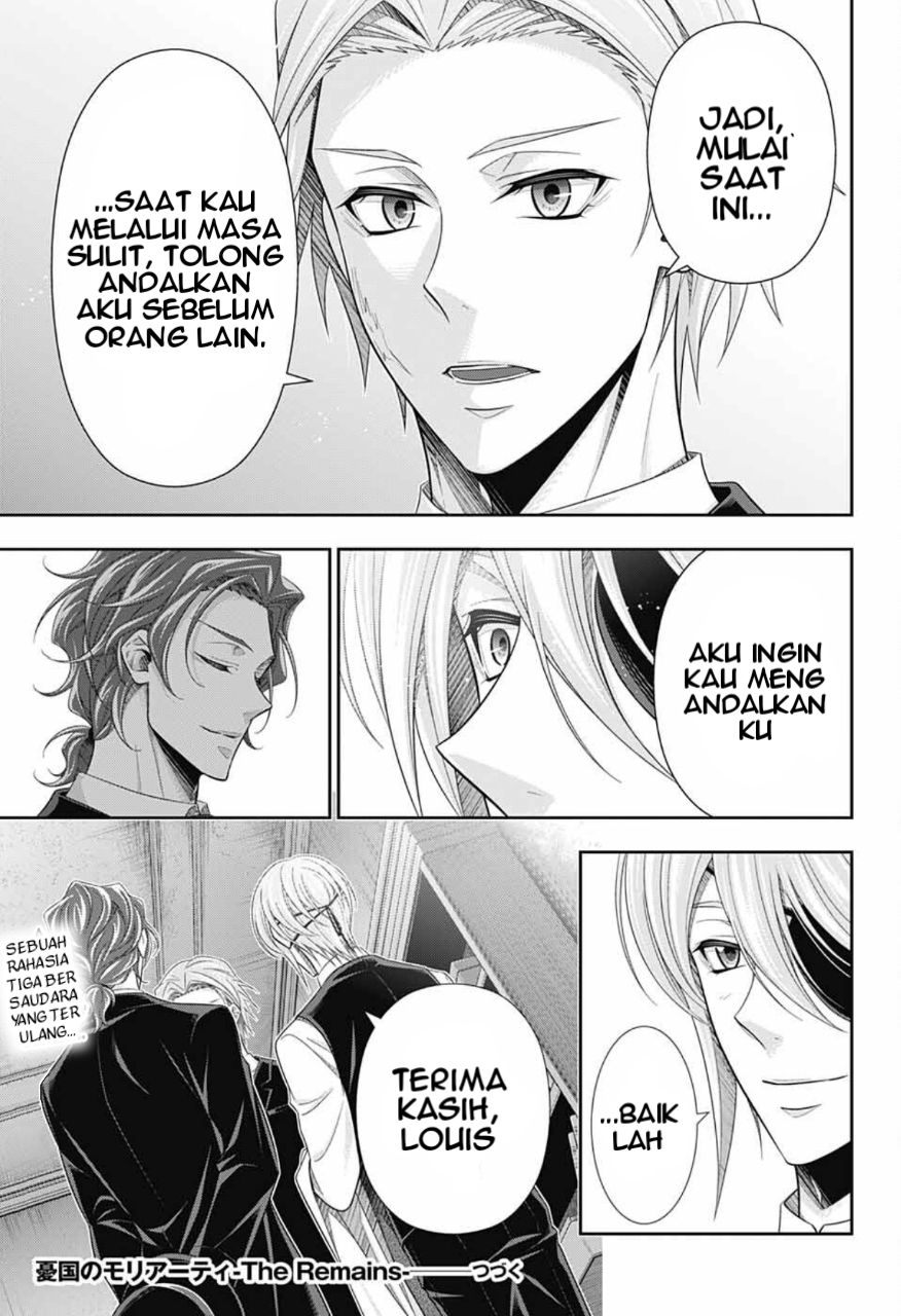 Yuukoku no Moriarty: The Remains Chapter 4 - halaman 32