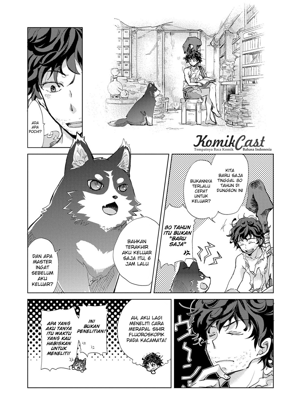 Yuukyuu no Gusha Asley no, Kenja no Susume: to, Pochi no Daibouken Chapter 1 - halaman 6