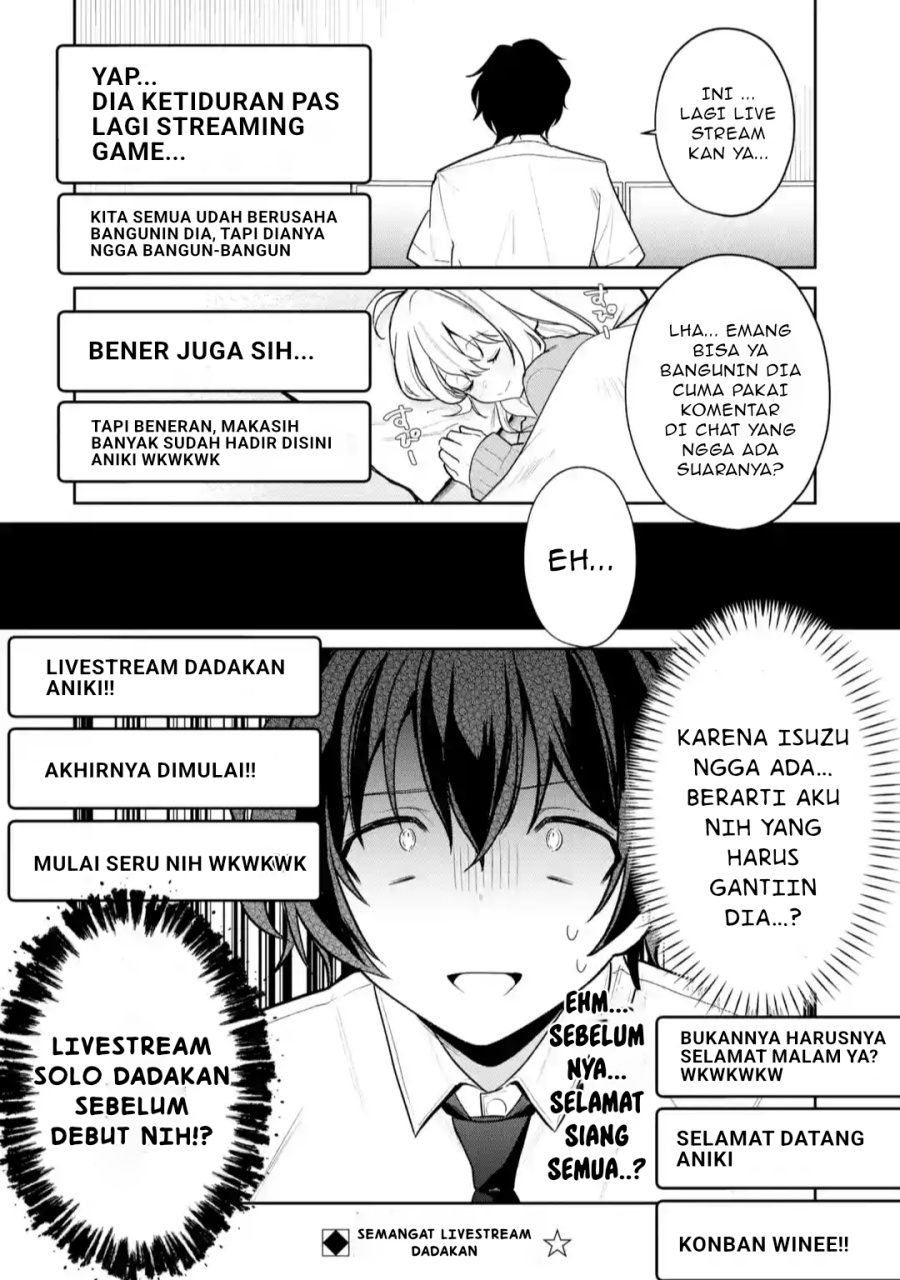 Yuumei VTuber no Ani dakedo, Nazeka Ore ga Yuumei ni Natteita Chapter 11.2 - halaman 11