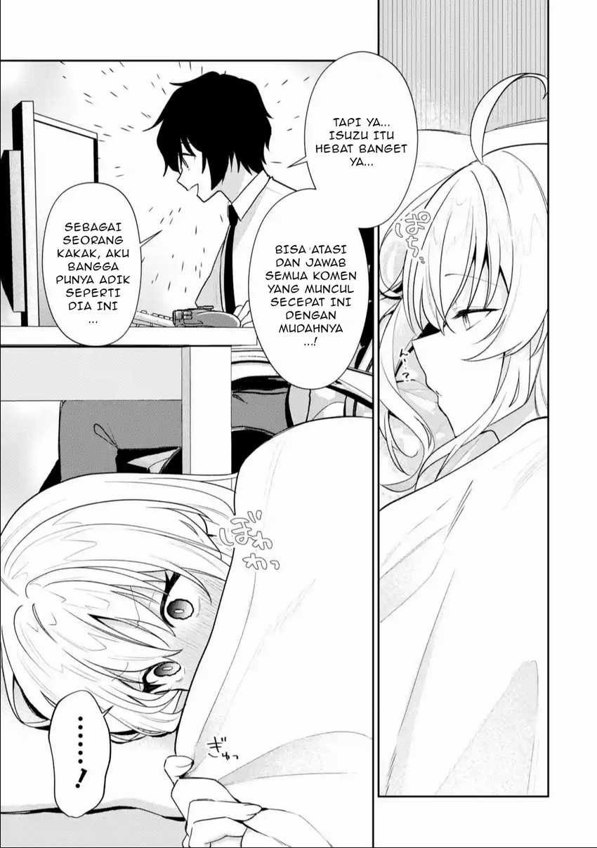 Yuumei VTuber no Ani dakedo, Nazeka Ore ga Yuumei ni Natteita Chapter 12.1 - halaman 1
