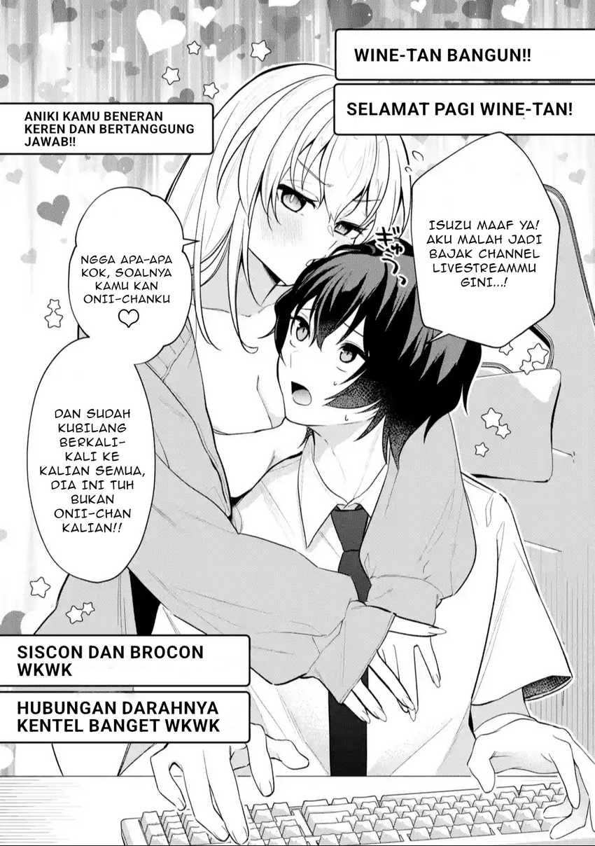 Yuumei VTuber no Ani dakedo, Nazeka Ore ga Yuumei ni Natteita Chapter 12.1 - halaman 5