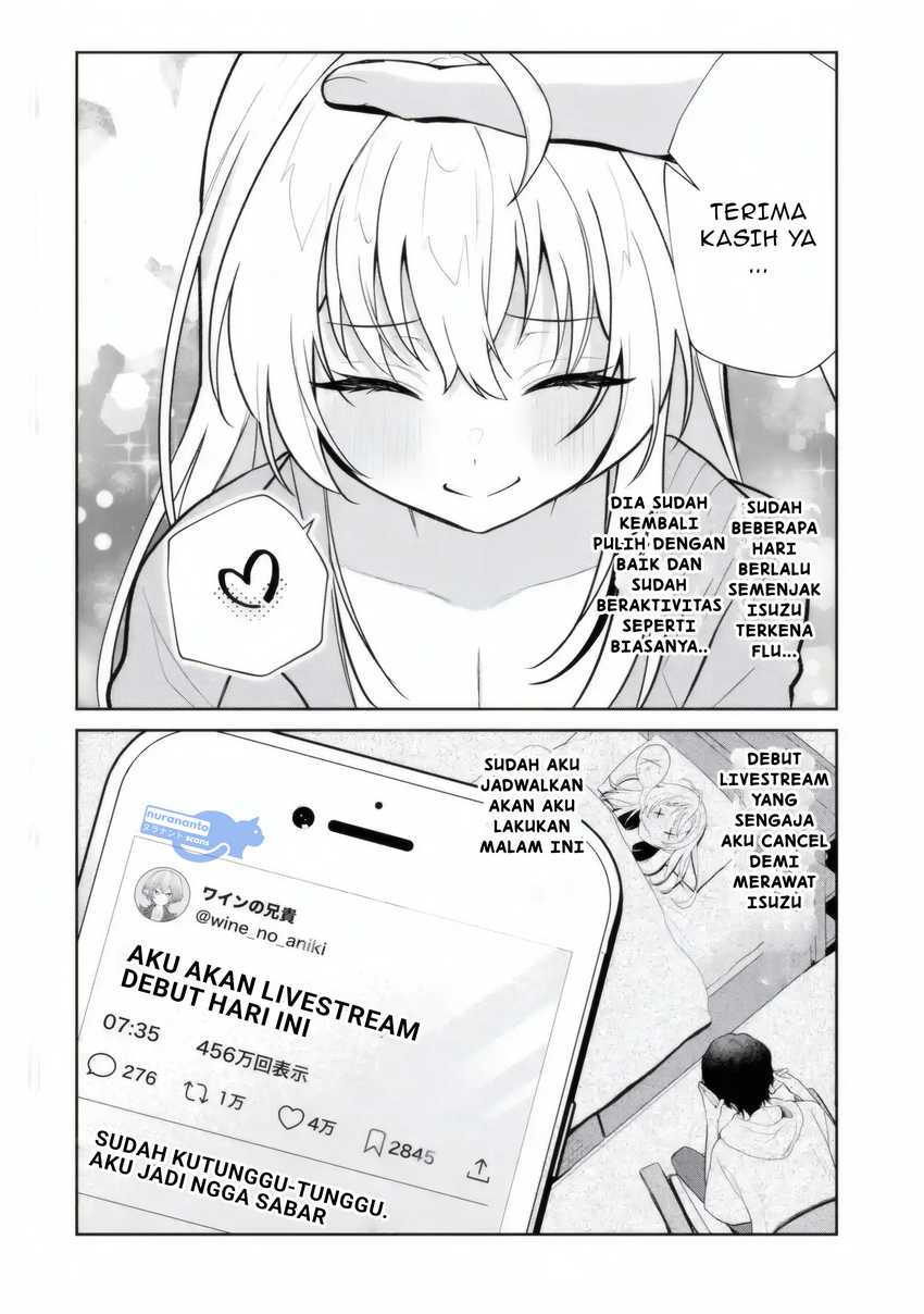 Yuumei VTuber no Ani dakedo, Nazeka Ore ga Yuumei ni Natteita Chapter 14.1 - halaman 3