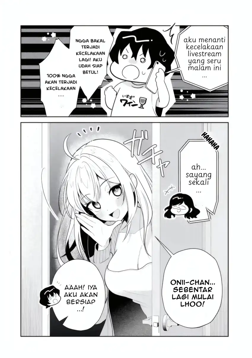 Yuumei VTuber no Ani dakedo, Nazeka Ore ga Yuumei ni Natteita Chapter 14.2 - halaman 9