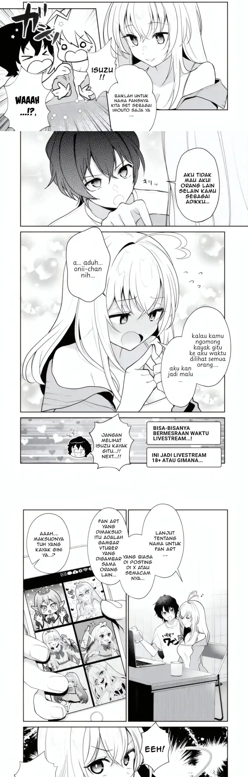 Yuumei VTuber no Ani dakedo, Nazeka Ore ga Yuumei ni Natteita Chapter 15.1 - halaman 2