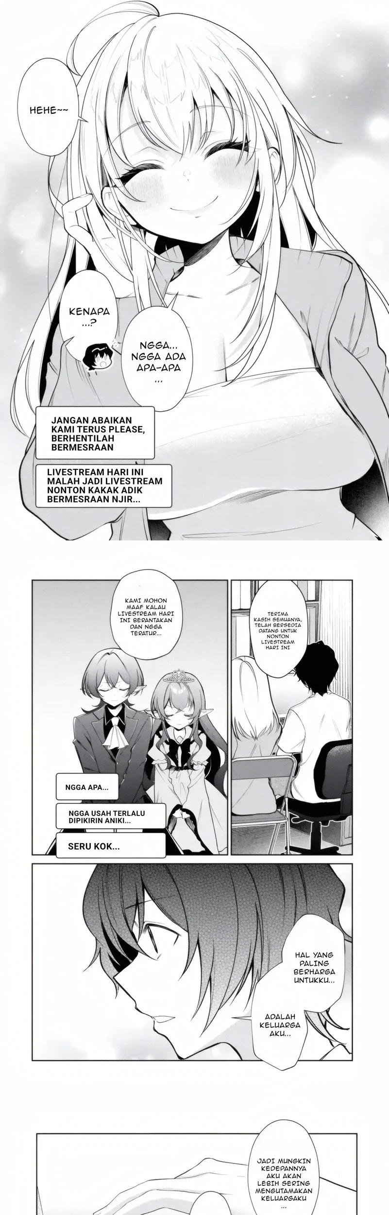 Yuumei VTuber no Ani dakedo, Nazeka Ore ga Yuumei ni Natteita Chapter 16.1 - halaman 1