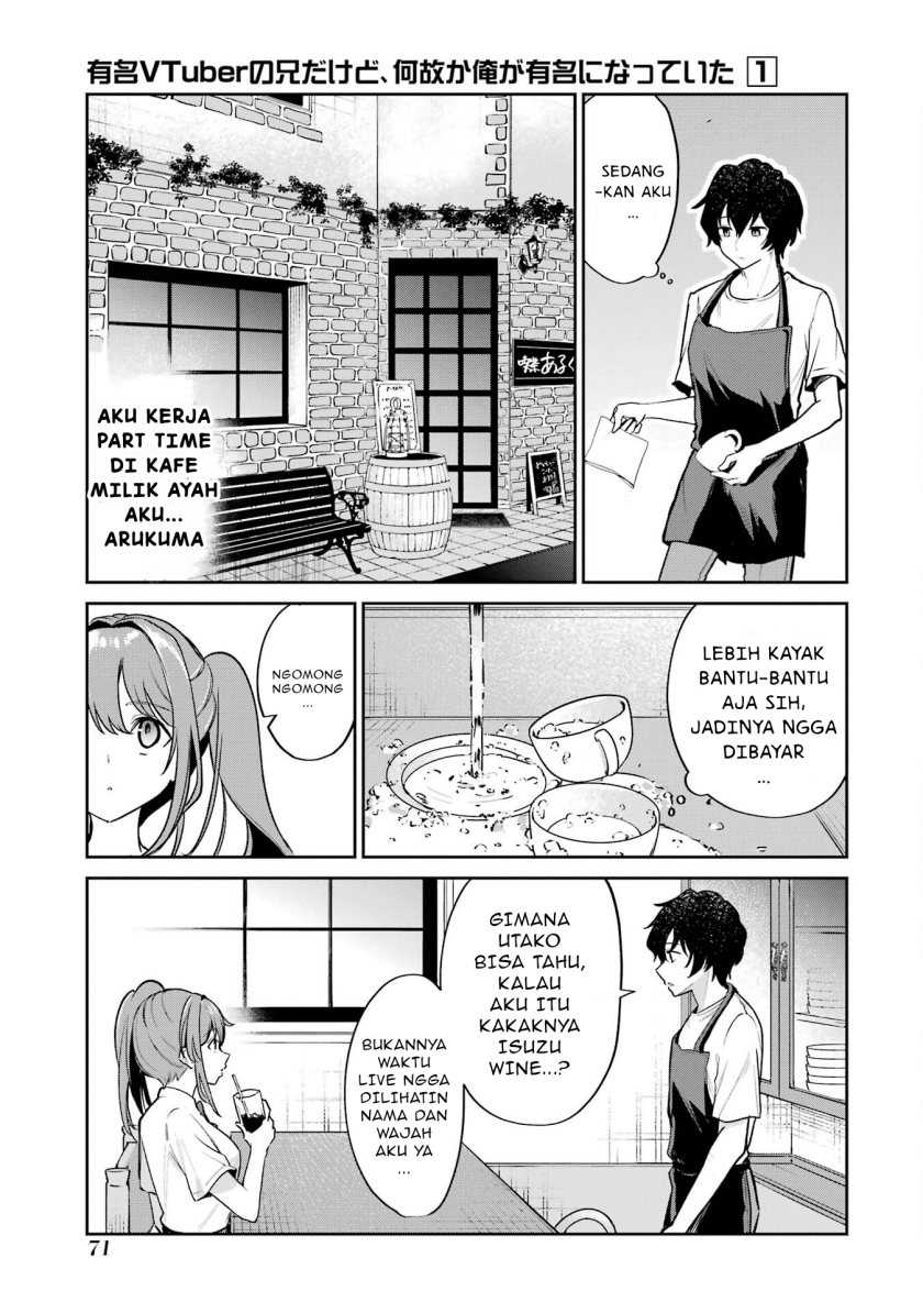 Yuumei VTuber no Ani dakedo, Nazeka Ore ga Yuumei ni Natteita Chapter 3.2 - halaman 20