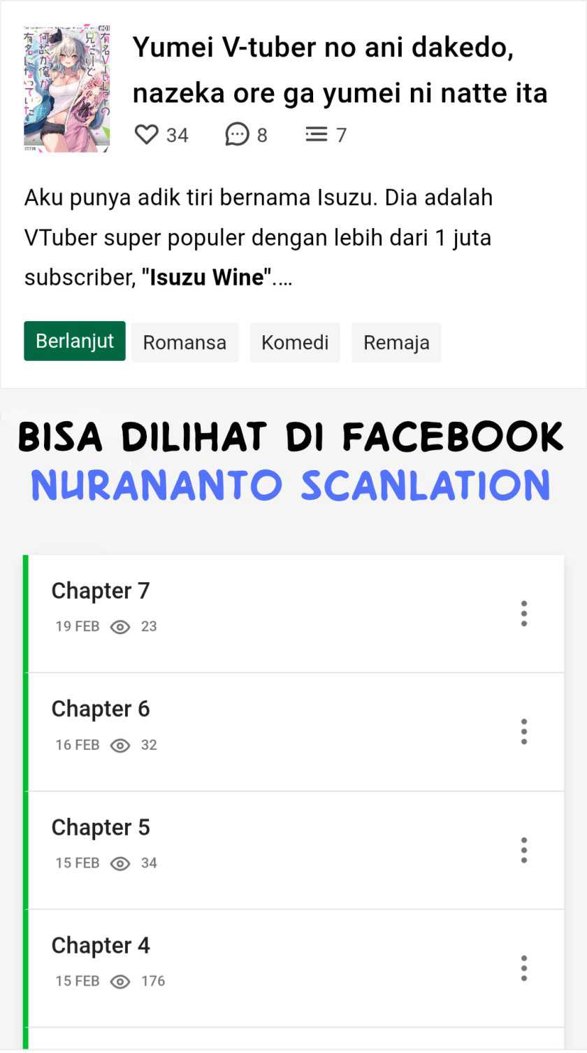 Yuumei VTuber no Ani dakedo, Nazeka Ore ga Yuumei ni Natteita Chapter 3.2 - halaman 28