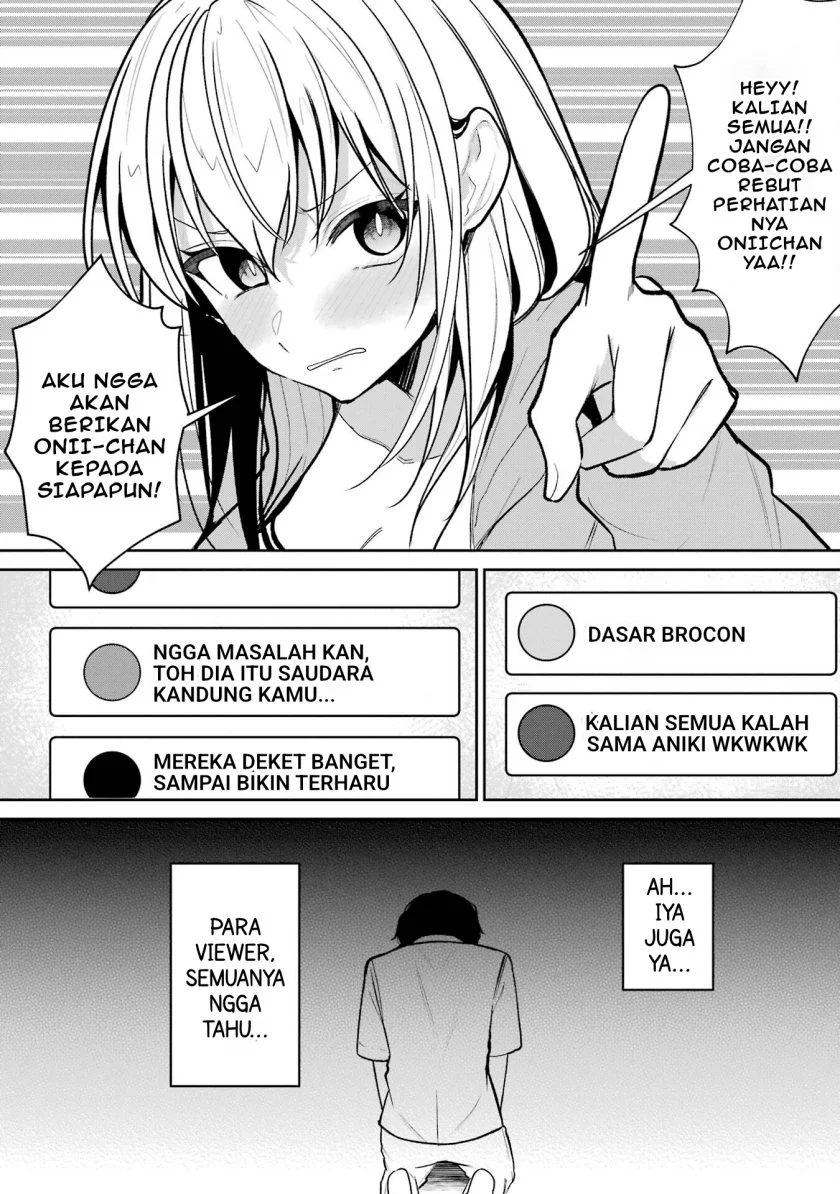 Yuumei VTuber no Ani dakedo, Nazeka Ore ga Yuumei ni Natteita Chapter 6 - halaman 25