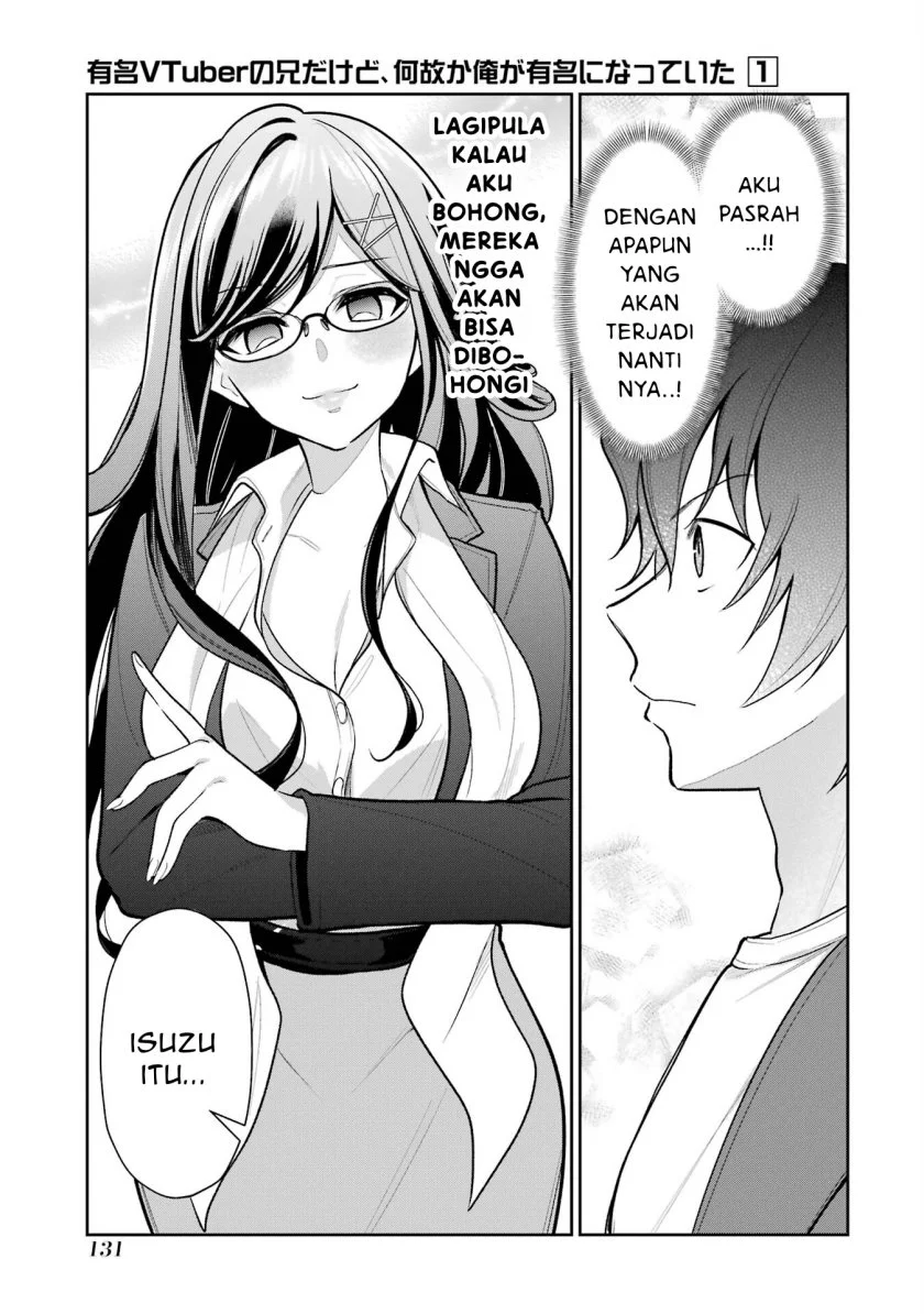 Yuumei VTuber no Ani dakedo, Nazeka Ore ga Yuumei ni Natteita Chapter 6 - halaman 4