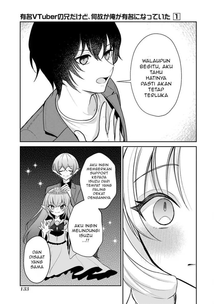 Yuumei VTuber no Ani dakedo, Nazeka Ore ga Yuumei ni Natteita Chapter 6 - halaman 6