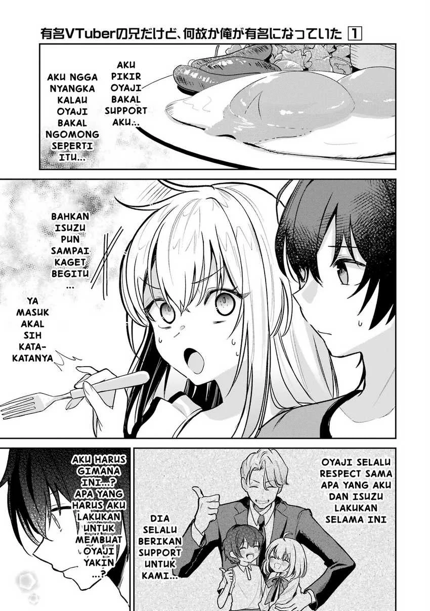Yuumei VTuber no Ani dakedo, Nazeka Ore ga Yuumei ni Natteita Chapter 7 - halaman 8