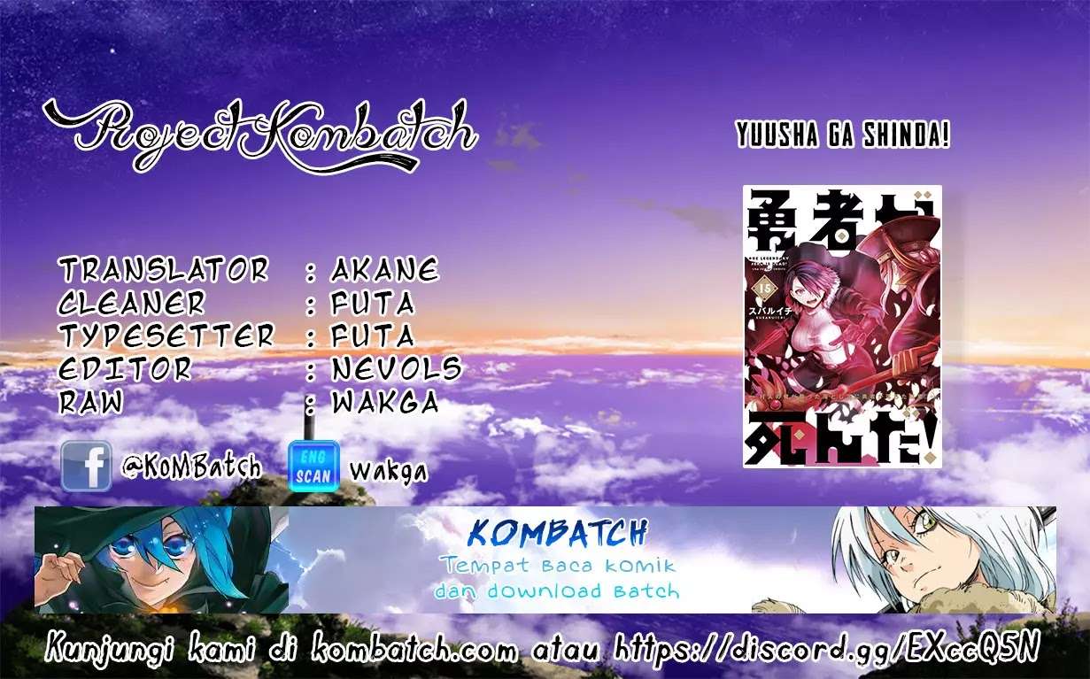 Yuusha ga Shinda! Chapter 92 - halaman 1