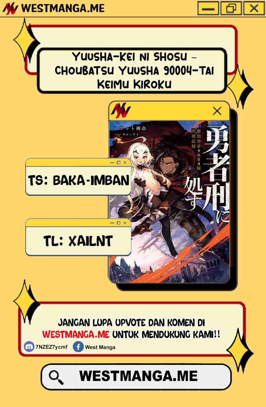 Yuusha Kei ni Shosu: Choubatsu Yūsha 9004-tai Keimu Kiroku Chapter 8 - halaman 3
