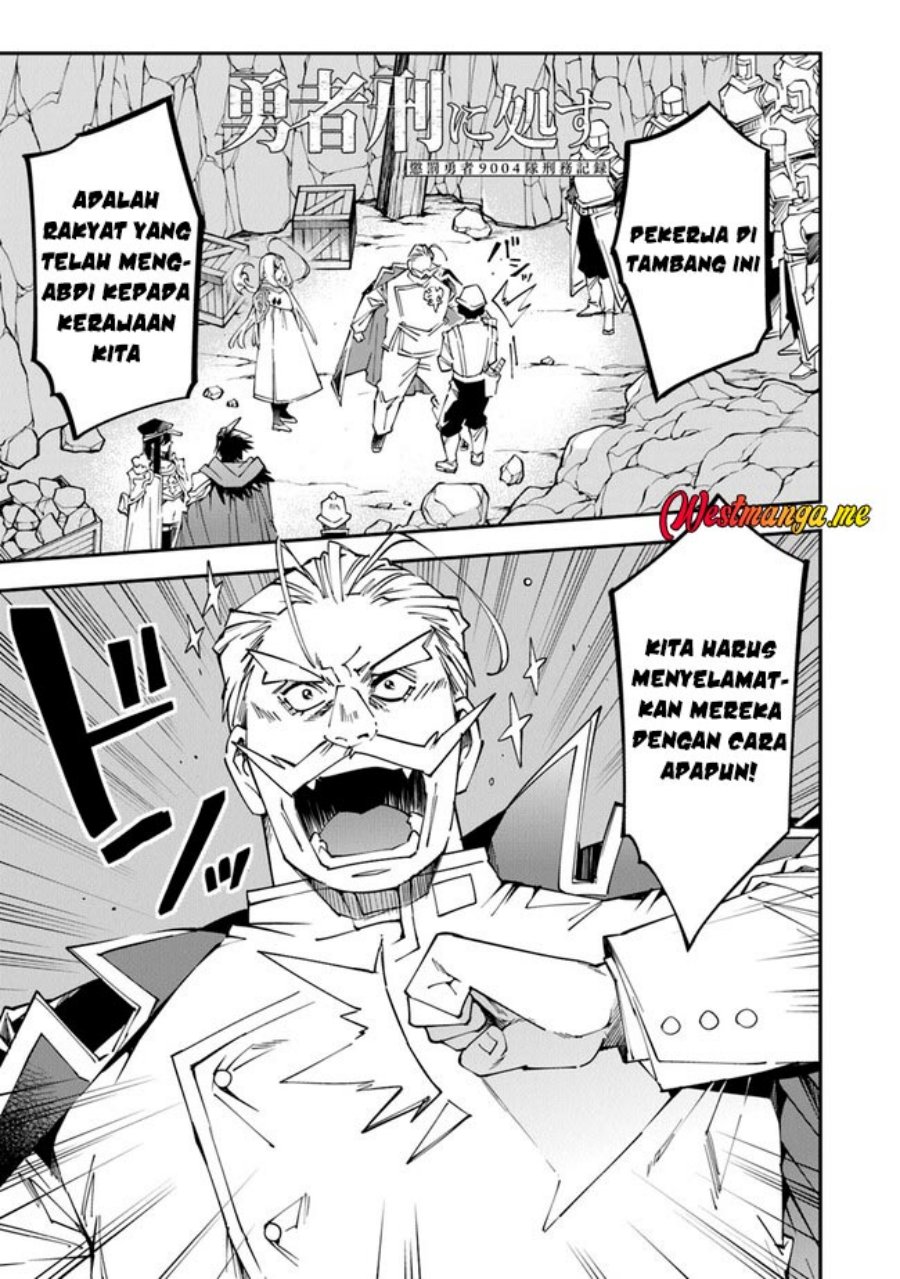 Yuusha Kei ni Shosu: Choubatsu Yūsha 9004-tai Keimu Kiroku Chapter 9 - halaman 2