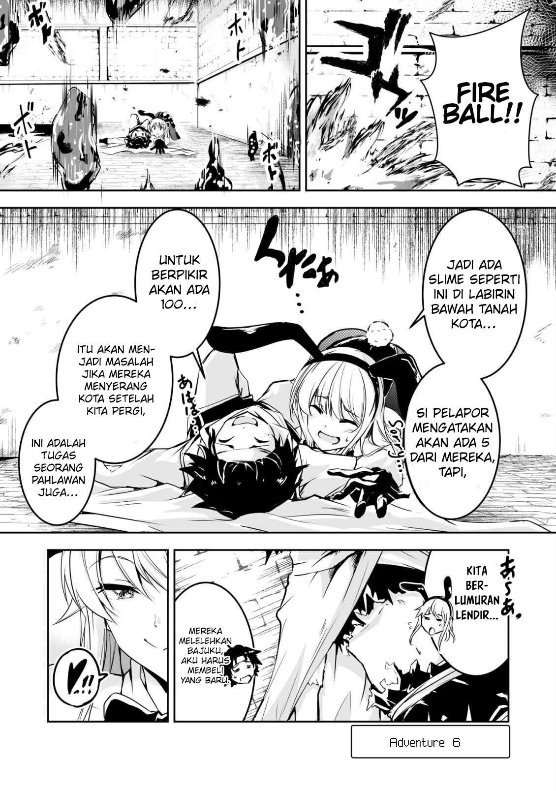 Yuusha-kun wa Tabidatenai Chapter 6 - halaman 1