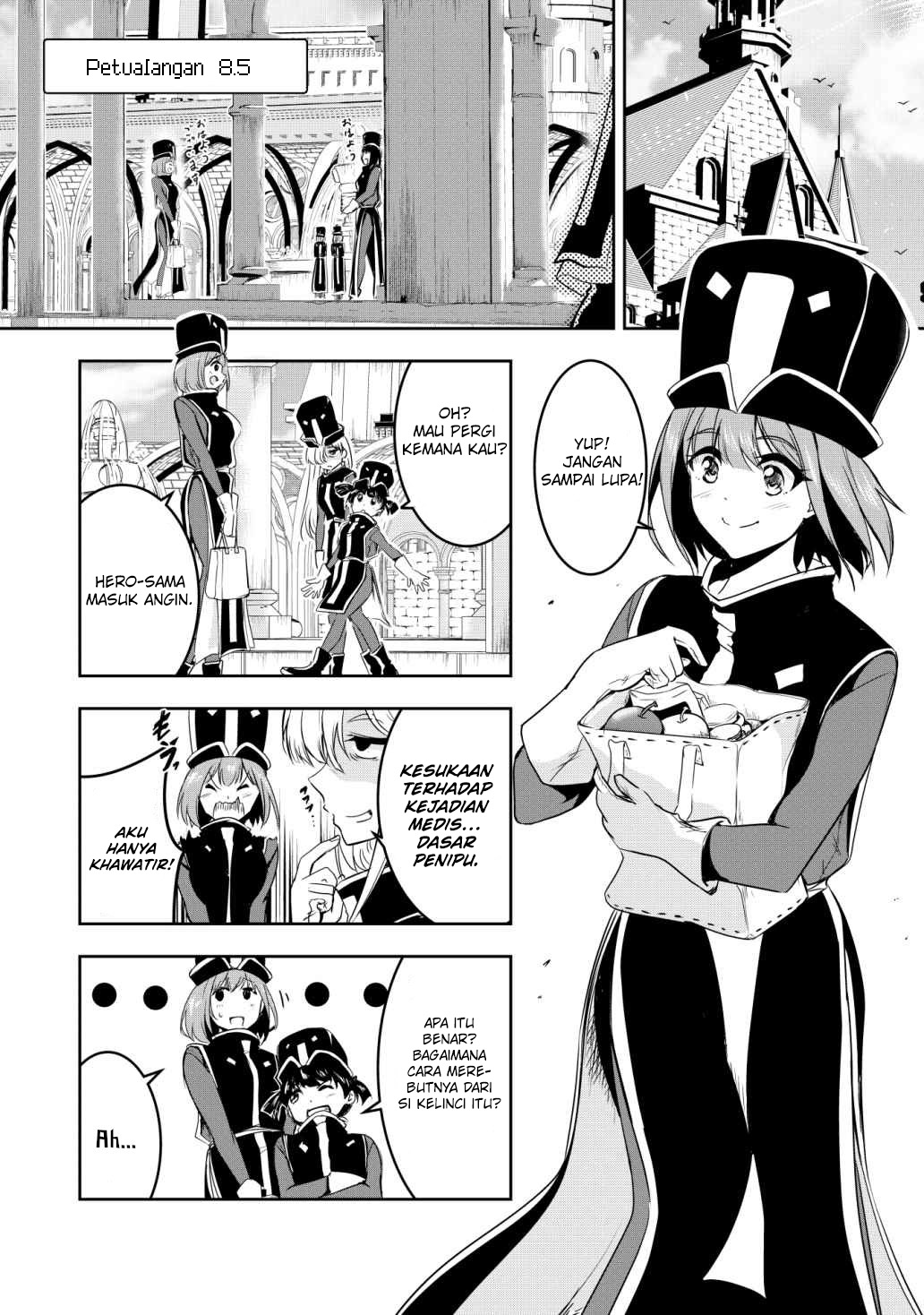 Yuusha-kun wa Tabidatenai Chapter 8.5 - halaman 1