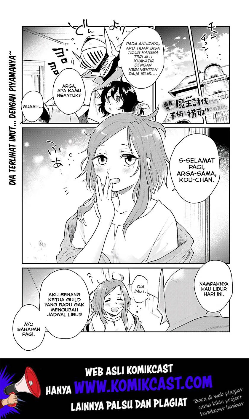 Yuusha No Kawari Ni Maou Toubatsu Shitara Tegara O Yokodoroi Saremashita Chapter 6 - halaman 2