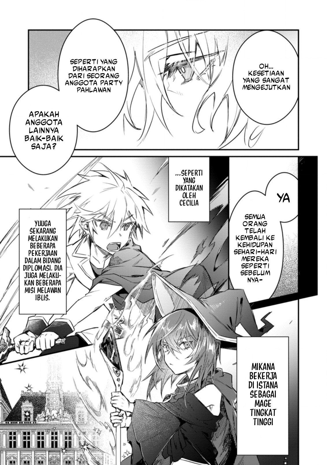 Yuusha Party ni Kawaii Ko ga Ita node, Kokuhaku shitemita. Chapter 10.1 - halaman 8