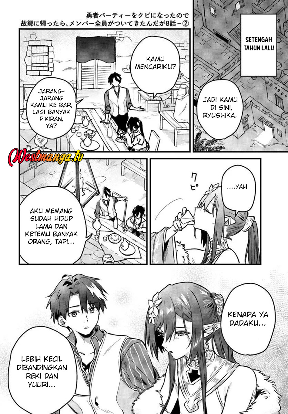Yuusha Party wo Kubi ni Natta node Kokyou ni Kaettara, Member Zenin ga Tsuitekitan da ga Chapter 8.2 - halaman 2