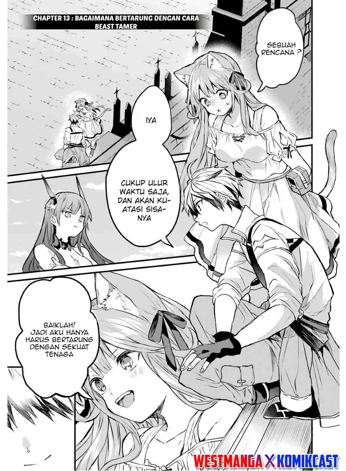 Yuusha Party wo Tsuihou Sareta Beast Tamer, Saikyou Shuzoku Nekomimi Shojo to Chapter 13 - halaman 1