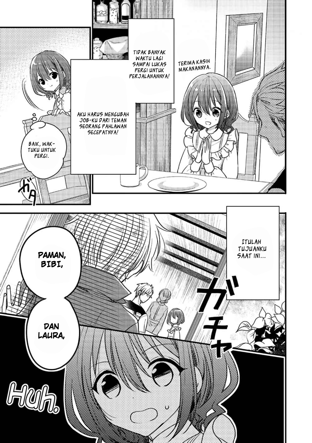 Yuusha-sama no Osananajimi to Iu Settei no Make Heroine ni Tensei shita node, Chougoushi ni Job Change Shimasu. Chapter 2 - halaman 10