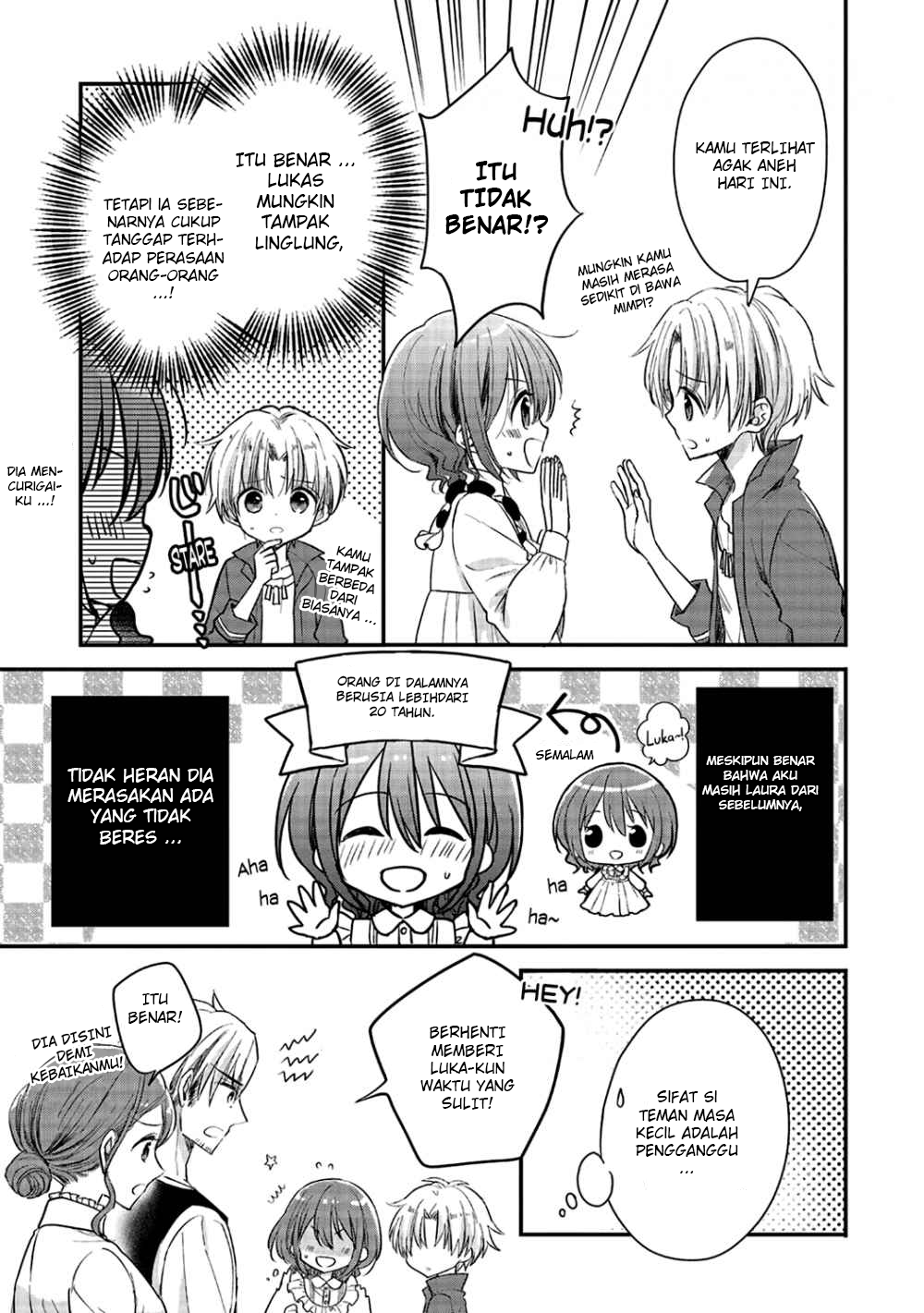 Yuusha-sama no Osananajimi to Iu Settei no Make Heroine ni Tensei shita node, Chougoushi ni Job Change Shimasu. Chapter 2 - halaman 18