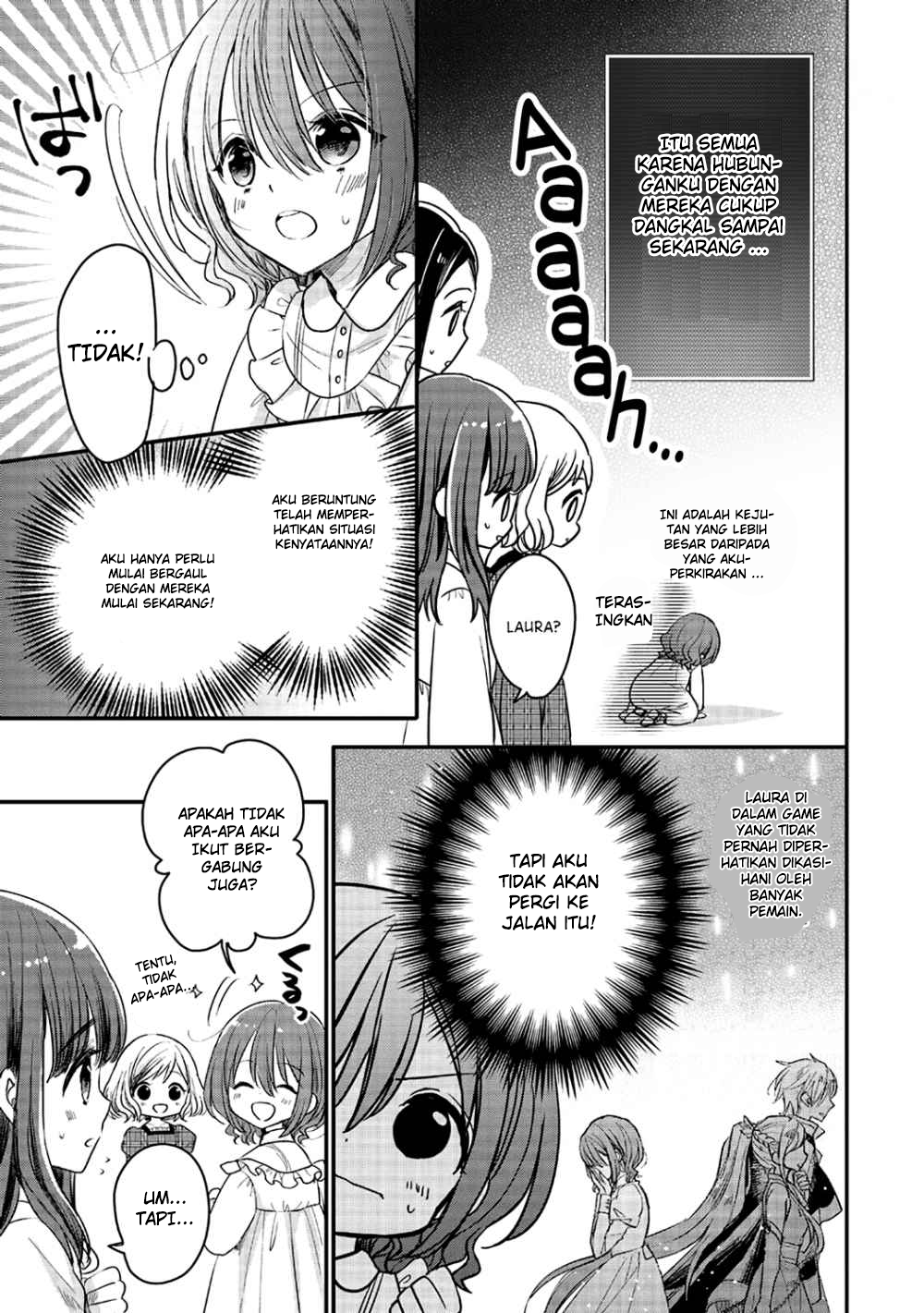 Yuusha-sama no Osananajimi to Iu Settei no Make Heroine ni Tensei shita node, Chougoushi ni Job Change Shimasu. Chapter 2 - halaman 28