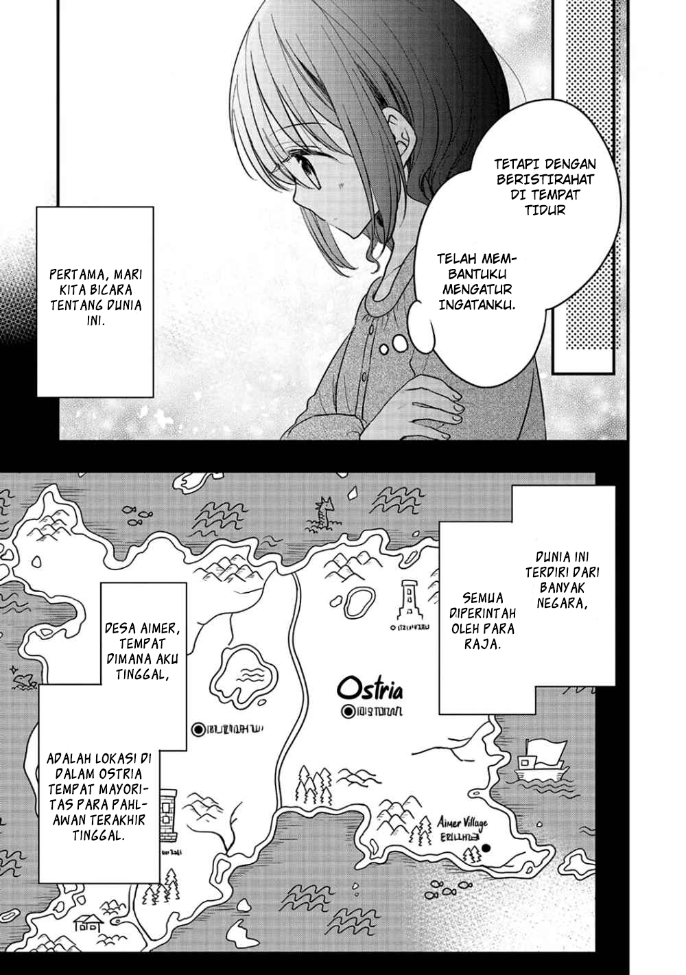 Yuusha-sama no Osananajimi to Iu Settei no Make Heroine ni Tensei shita node, Chougoushi ni Job Change Shimasu. Chapter 2 - halaman 4