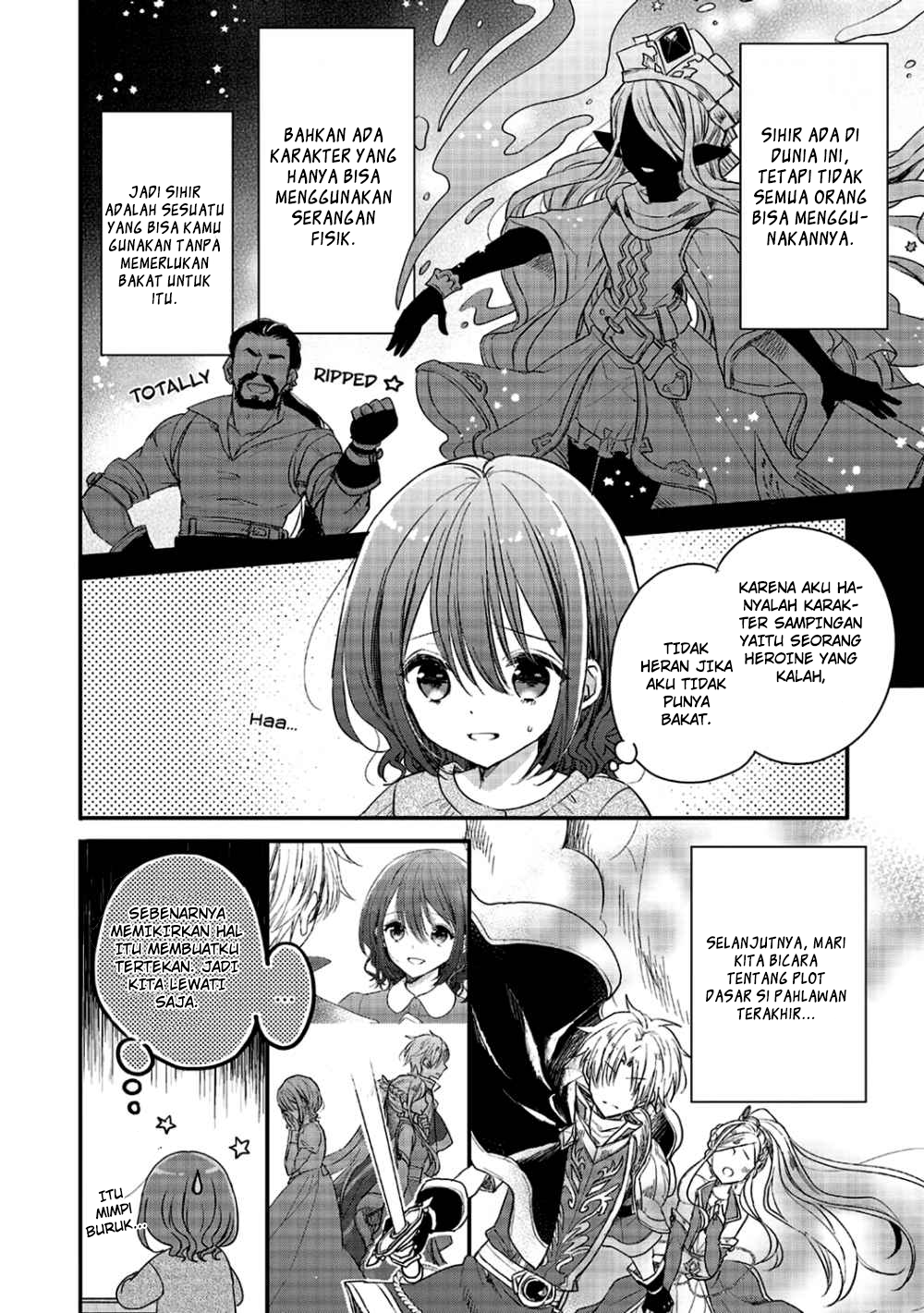 Yuusha-sama no Osananajimi to Iu Settei no Make Heroine ni Tensei shita node, Chougoushi ni Job Change Shimasu. Chapter 2 - halaman 5