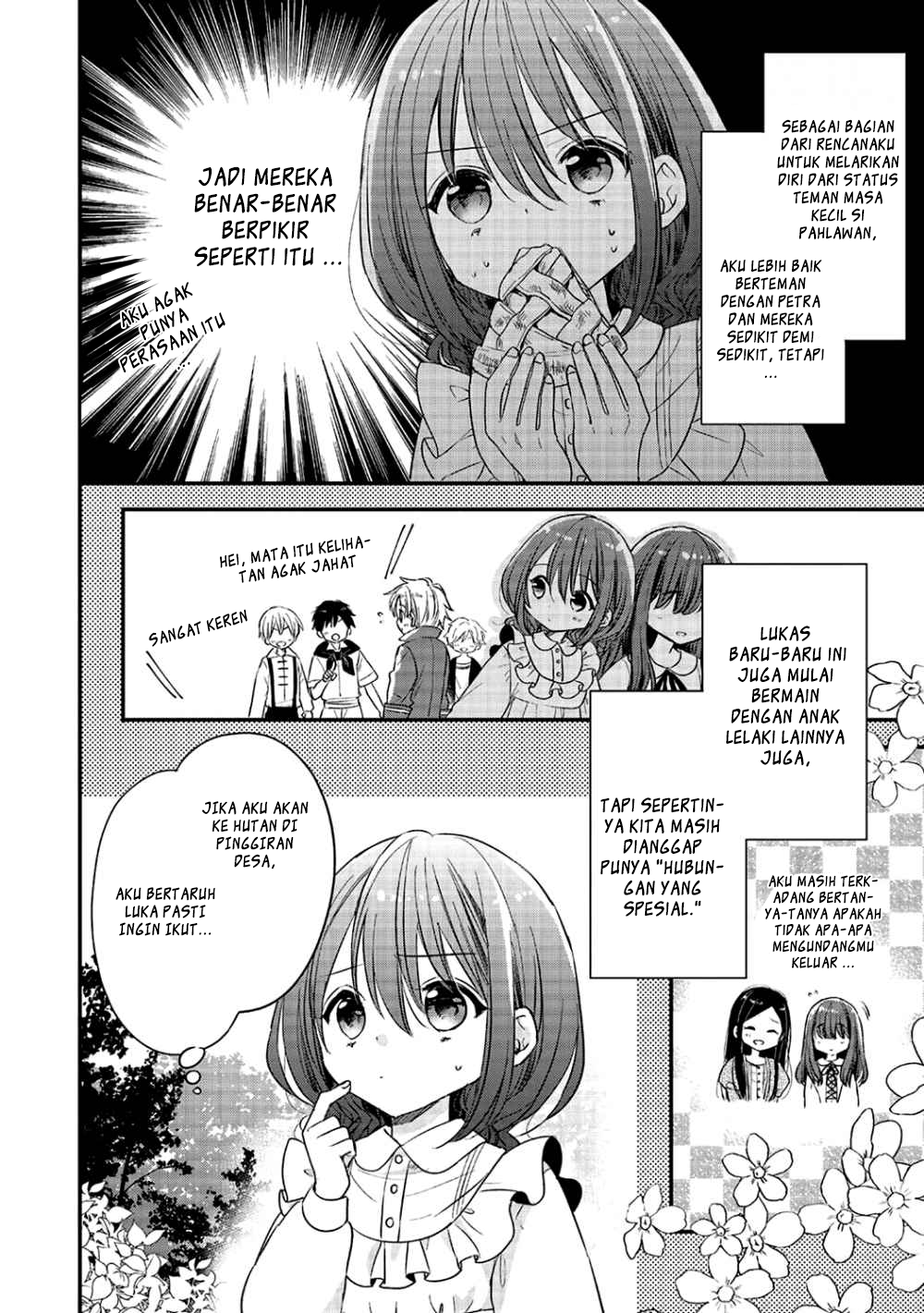 Yuusha-sama no Osananajimi to Iu Settei no Make Heroine ni Tensei shita node, Chougoushi ni Job Change Shimasu. Chapter 3 - halaman 15