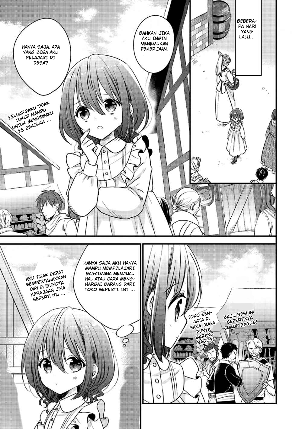 Yuusha-sama no Osananajimi to Iu Settei no Make Heroine ni Tensei shita node, Chougoushi ni Job Change Shimasu. Chapter 3 - halaman 8