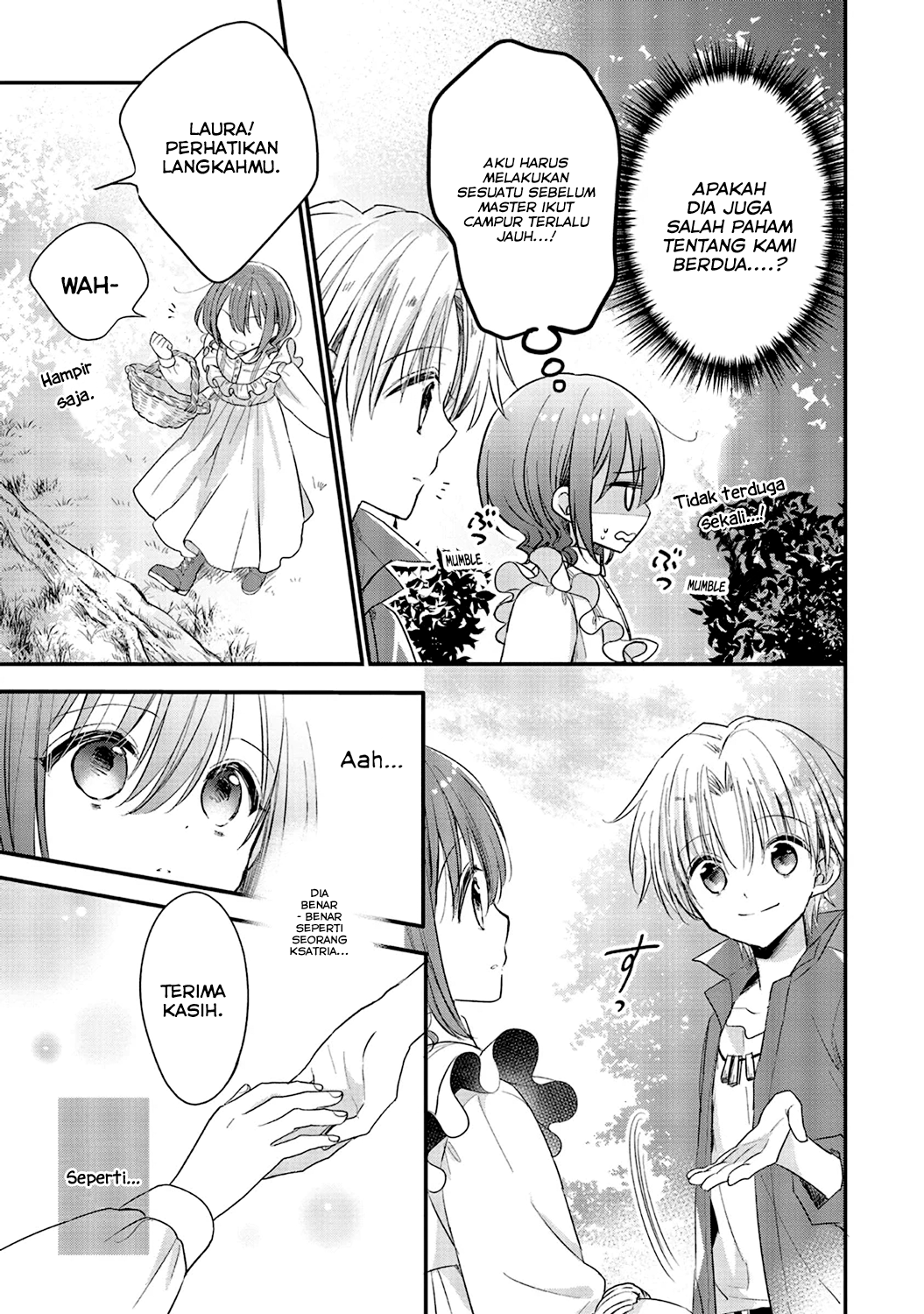 Yuusha-sama no Osananajimi to Iu Settei no Make Heroine ni Tensei shita node, Chougoushi ni Job Change Shimasu. Chapter 4 - halaman 20