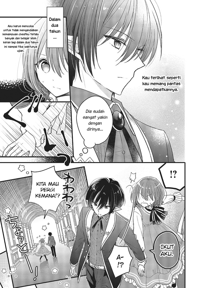 Yuusha-sama no Osananajimi to Iu Settei no Make Heroine ni Tensei shita node, Chougoushi ni Job Change Shimasu. Chapter 9 - halaman 16