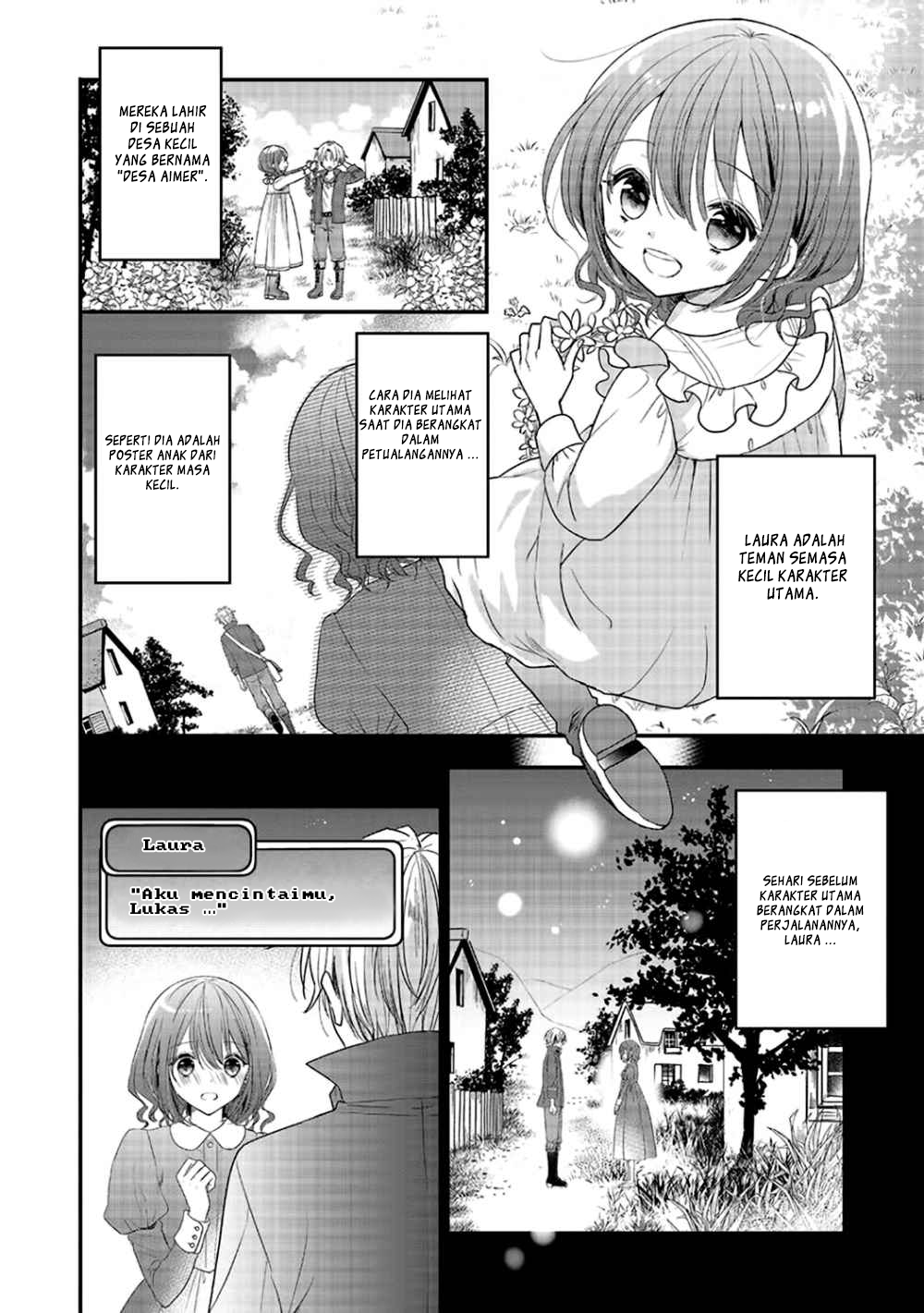 Yuusha-sama no Osananajimi to iu Shokugyou no Make Heroine ni Tensei shita no de, Chougoushi ni Job Change shimasu. Chapter 1 - halaman 12