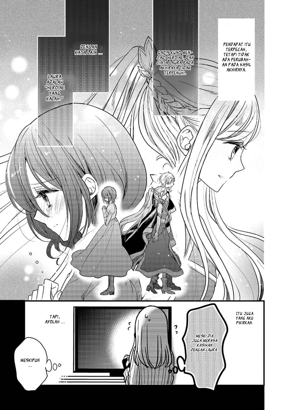 Yuusha-sama no Osananajimi to iu Shokugyou no Make Heroine ni Tensei shita no de, Chougoushi ni Job Change shimasu. Chapter 1 - halaman 17