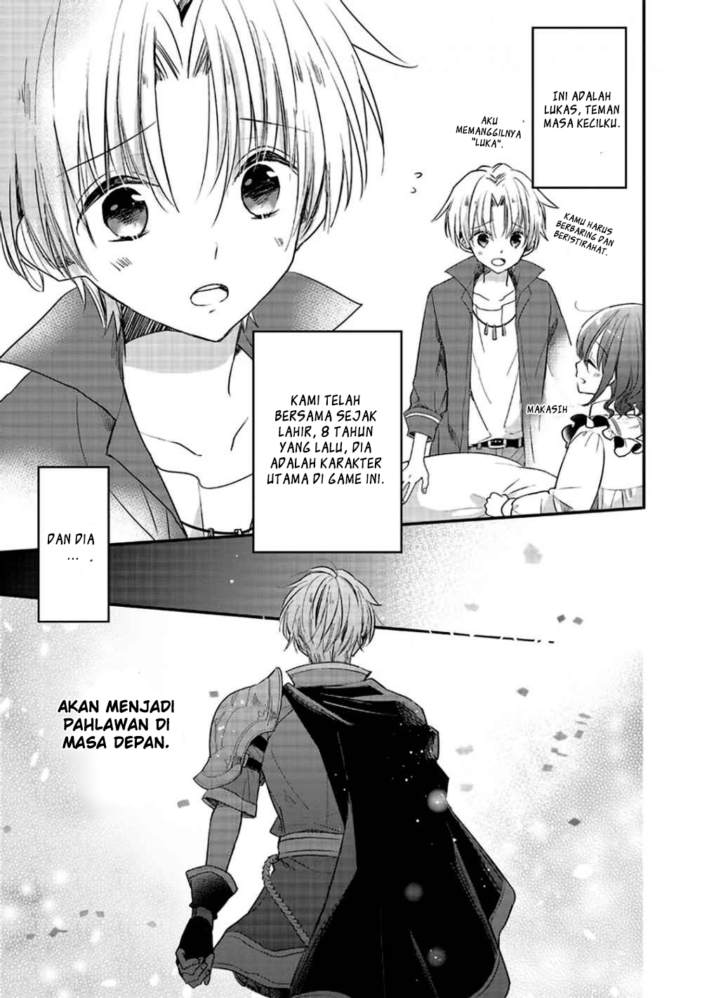 Yuusha-sama no Osananajimi to iu Shokugyou no Make Heroine ni Tensei shita no de, Chougoushi ni Job Change shimasu. Chapter 1 - halaman 23