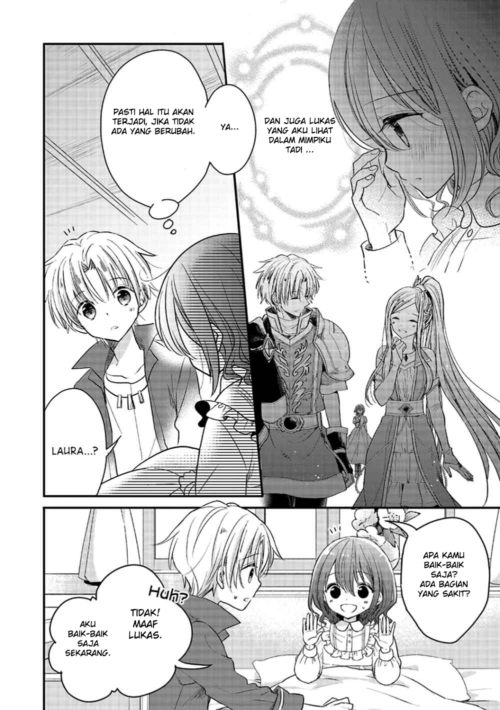 Yuusha-sama no Osananajimi to iu Shokugyou no Make Heroine ni Tensei shita no de, Chougoushi ni Job Change shimasu. Chapter 1 - halaman 24