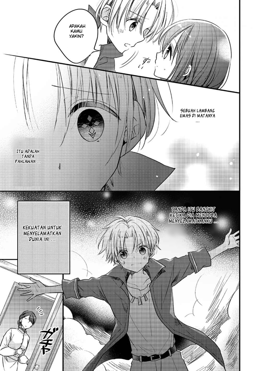 Yuusha-sama no Osananajimi to iu Shokugyou no Make Heroine ni Tensei shita no de, Chougoushi ni Job Change shimasu. Chapter 1 - halaman 25