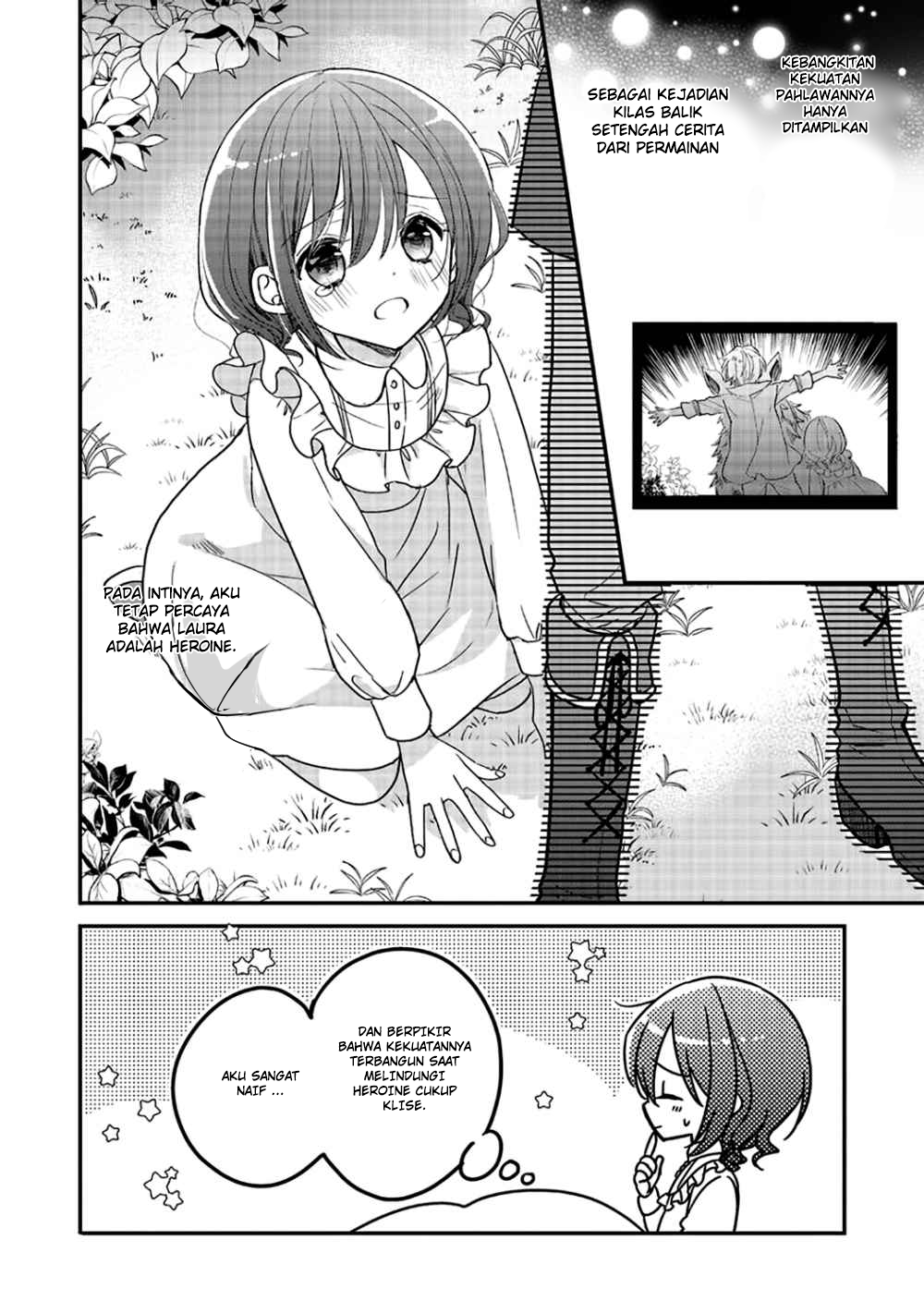 Yuusha-sama no Osananajimi to iu Shokugyou no Make Heroine ni Tensei shita no de, Chougoushi ni Job Change shimasu. Chapter 1 - halaman 28