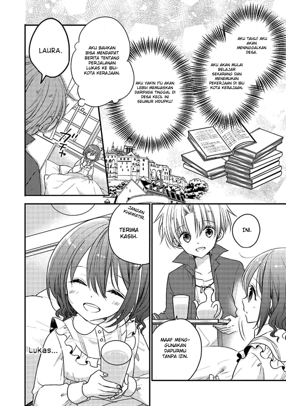Yuusha-sama no Osananajimi to iu Shokugyou no Make Heroine ni Tensei shita no de, Chougoushi ni Job Change shimasu. Chapter 1 - halaman 30