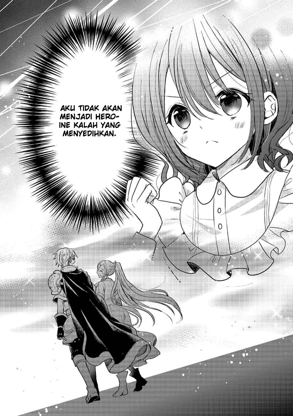 Yuusha-sama no Osananajimi to iu Shokugyou no Make Heroine ni Tensei shita no de, Chougoushi ni Job Change shimasu. Chapter 1 - halaman 36
