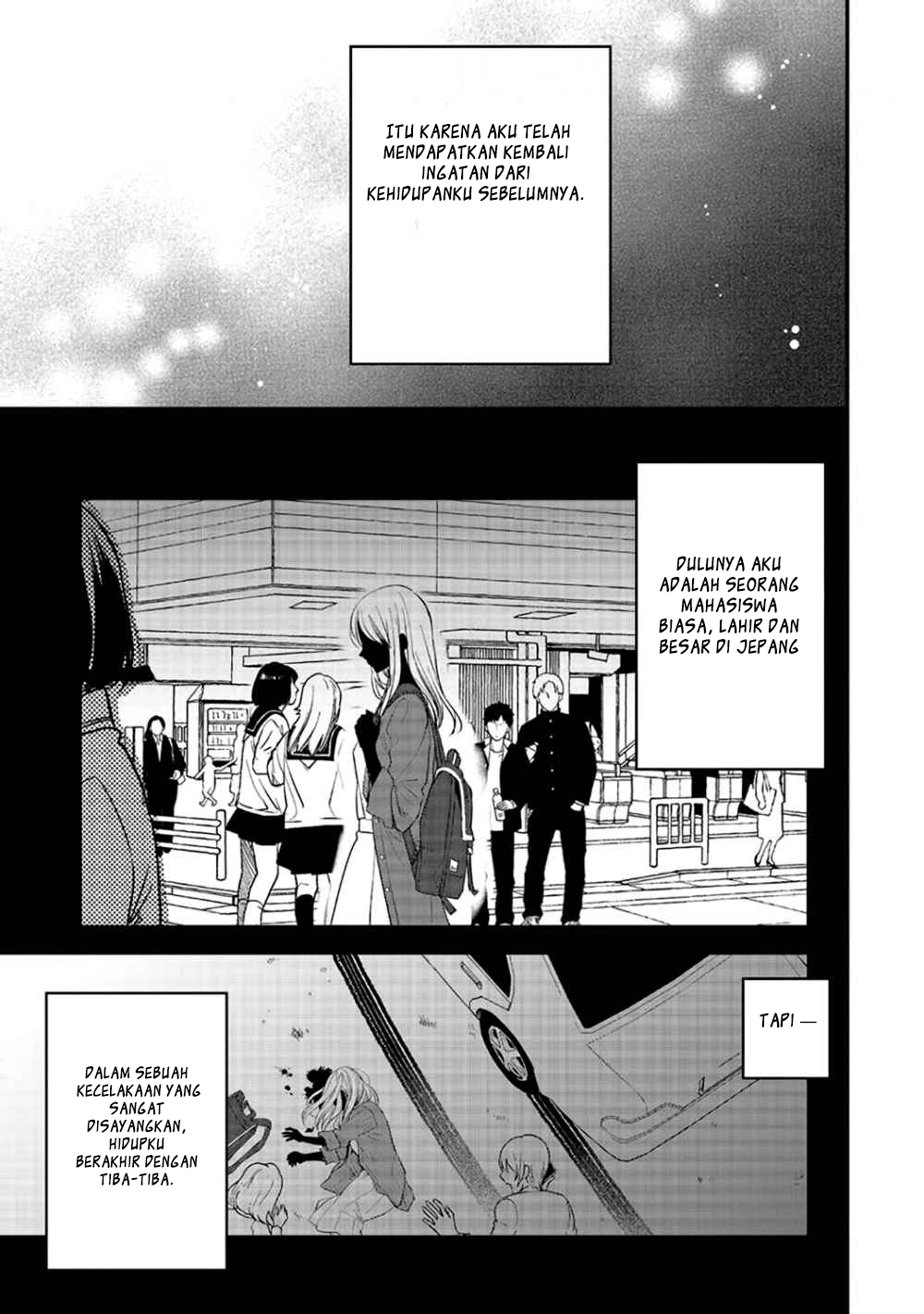 Yuusha-sama no Osananajimi to iu Shokugyou no Make Heroine ni Tensei shita no de, Chougoushi ni Job Change shimasu. Chapter 1 - halaman 7