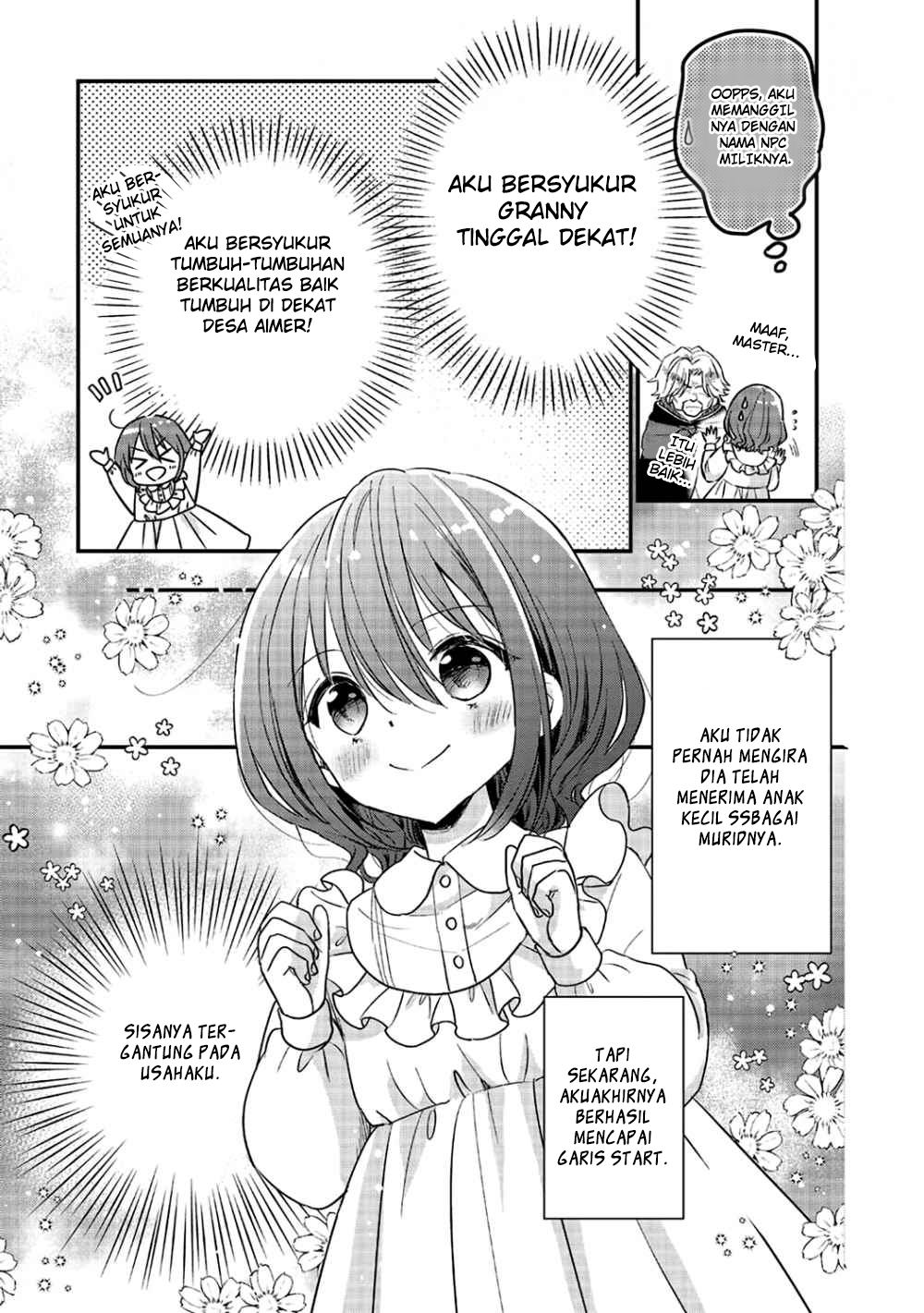 Yuusha-sama no Osananajimi to iu Shokugyou no Make Heroine ni Tensei shita no de, Chougoushi ni Job Change shimasu. Chapter 3 - halaman 13