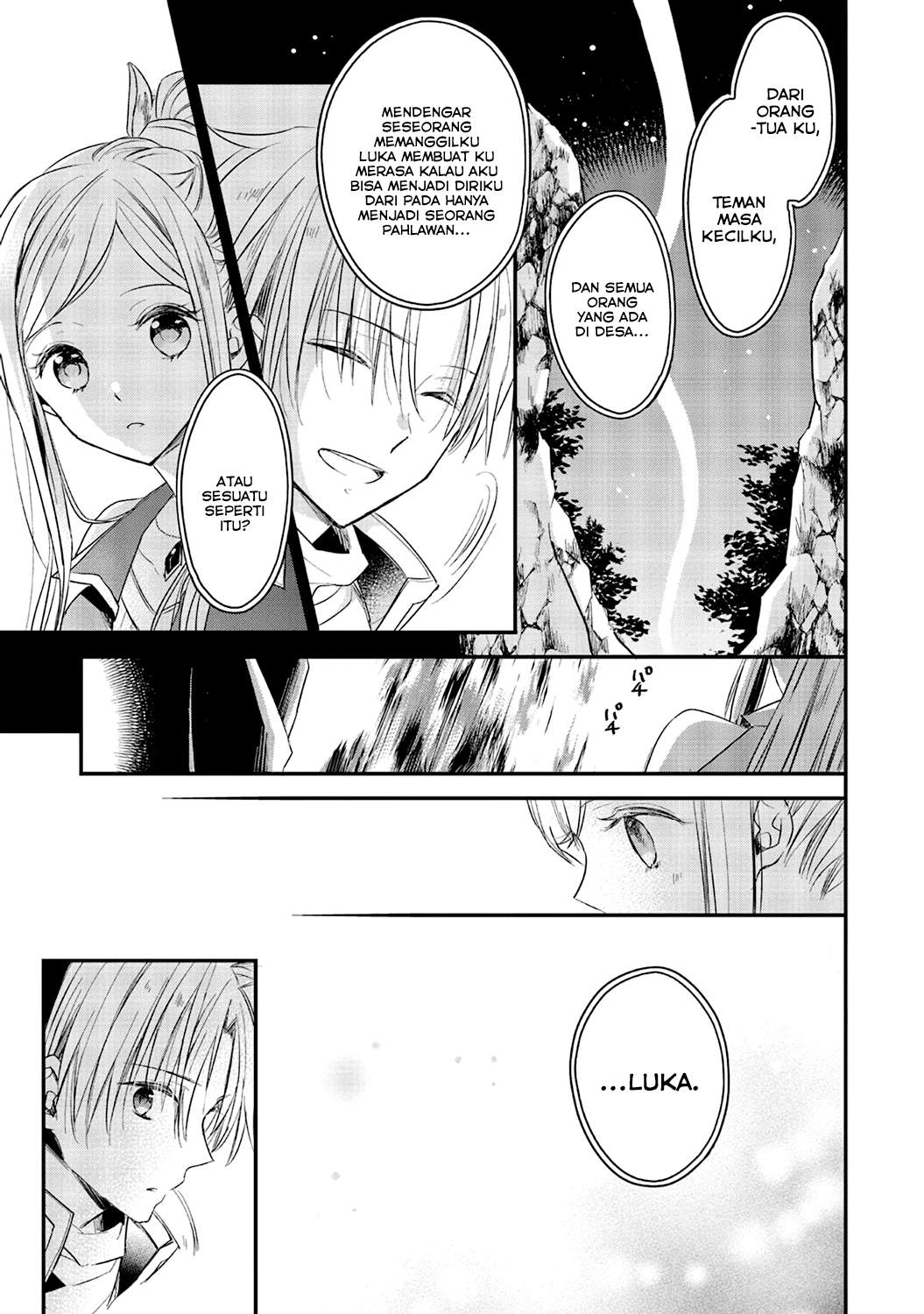 Yuusha-sama no Osananajimi to iu Shokugyou no Make Heroine ni Tensei shita no de, Chougoushi ni Job Change shimasu. Chapter 4 - halaman 13