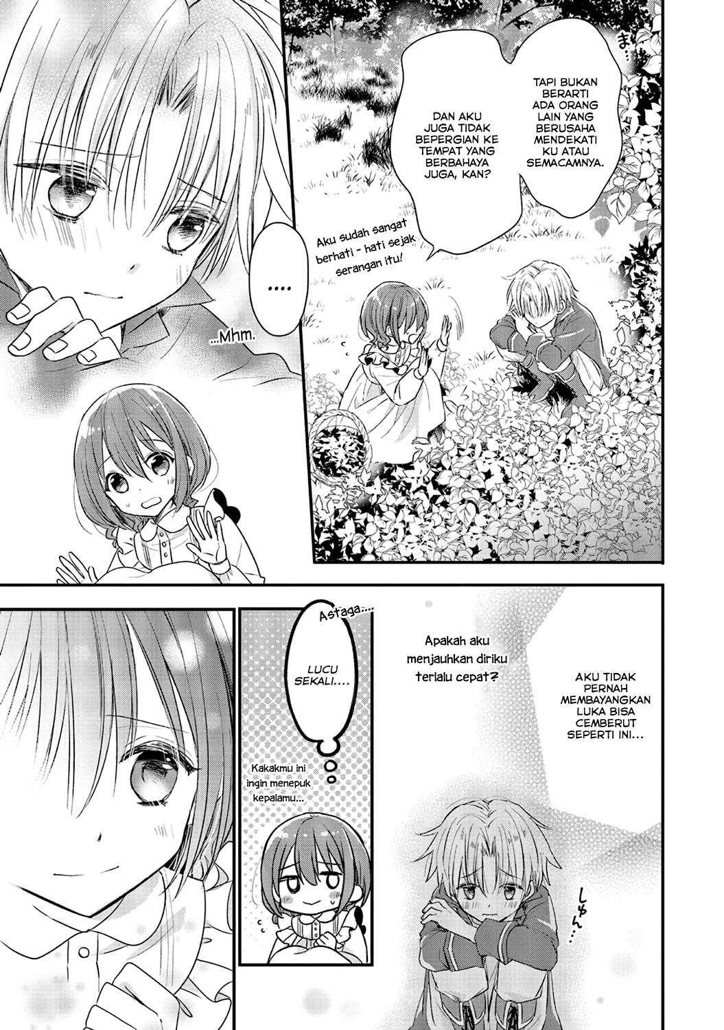 Yuusha-sama no Osananajimi to iu Shokugyou no Make Heroine ni Tensei shita no de, Chougoushi ni Job Change shimasu. Chapter 4 - halaman 9
