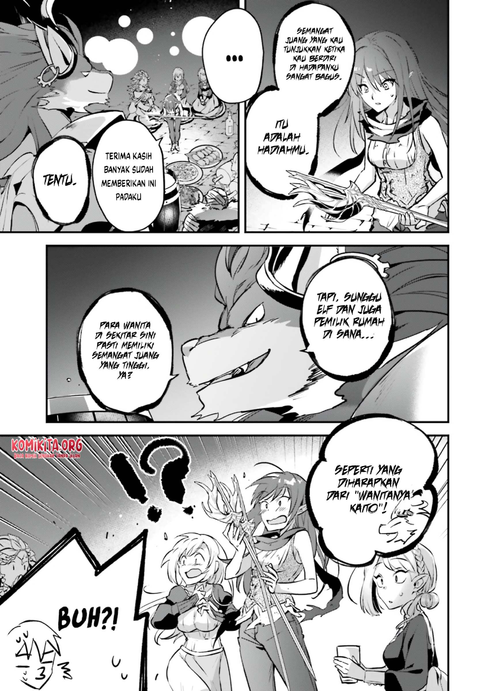 Yuusha Shoukan ni Makikomareta kedo, Isekai wa Heiwa deshita Chapter 42 - halaman 15