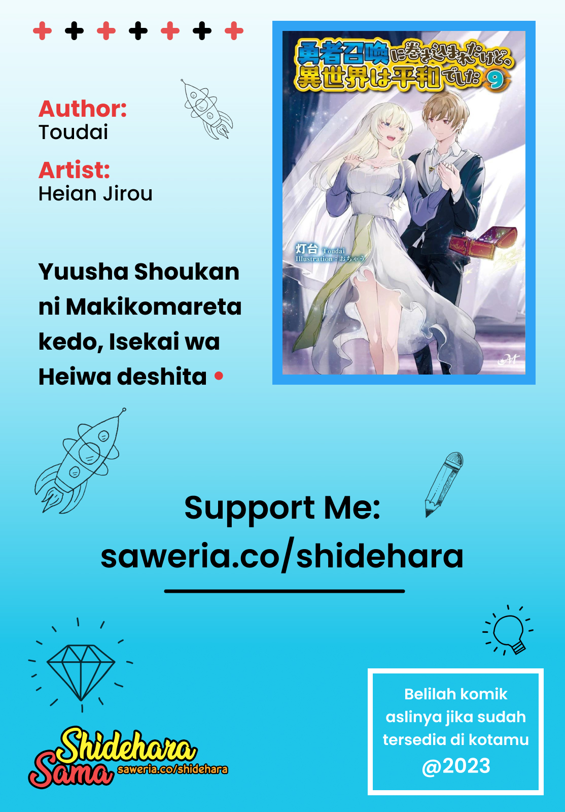 Yuusha Shoukan ni Makikomareta kedo, Isekai wa Heiwa deshita Chapter 45 - halaman 36