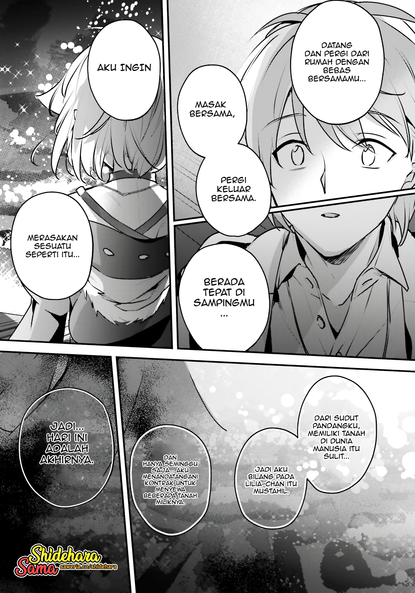 Yuusha Shoukan ni Makikomareta kedo, Isekai wa Heiwa deshita Chapter 50 - halaman 32